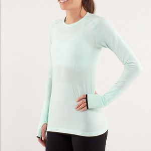 Lululemon Swiftly Tech Long Sleeve
Mint Moment/Bl